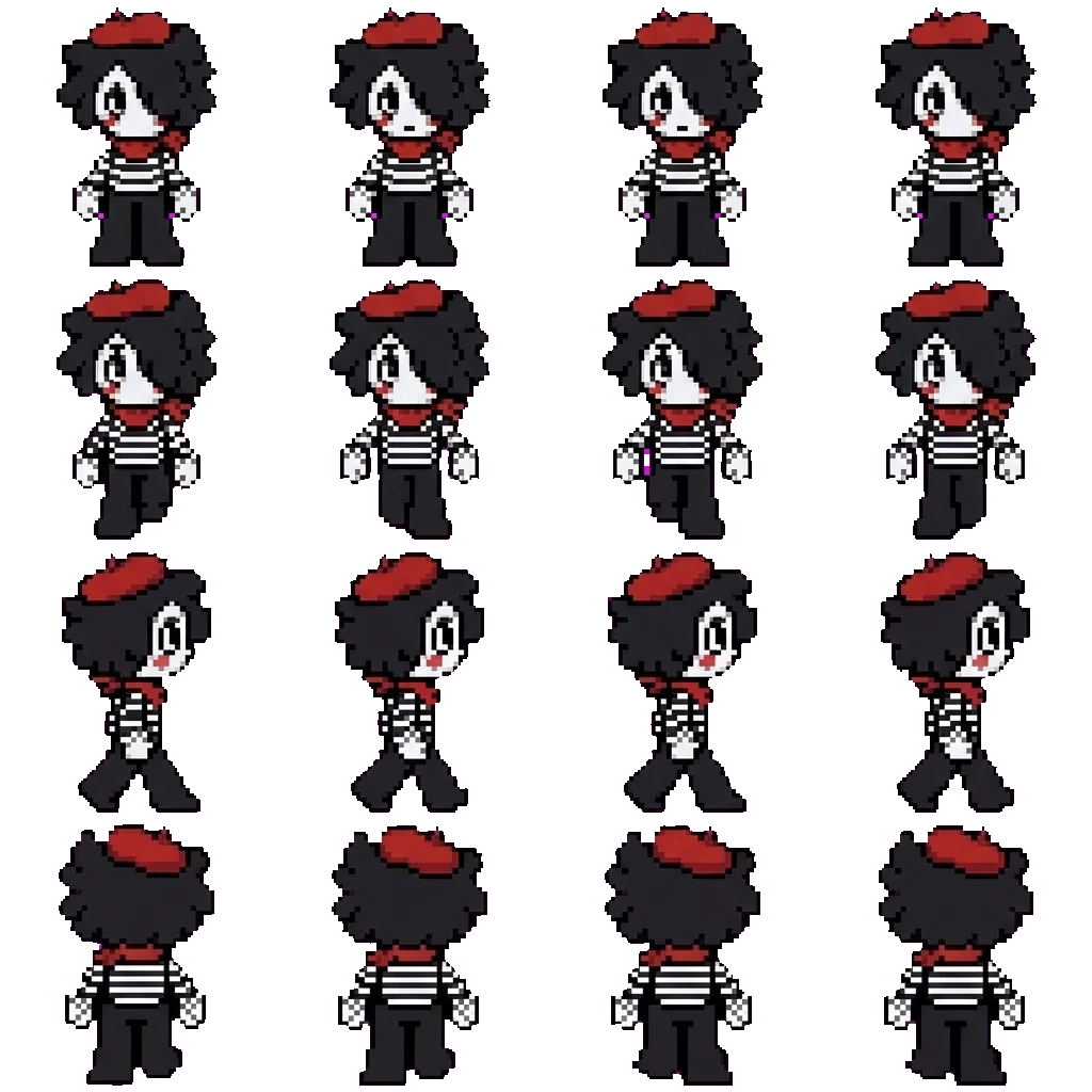 Blot movement sprite