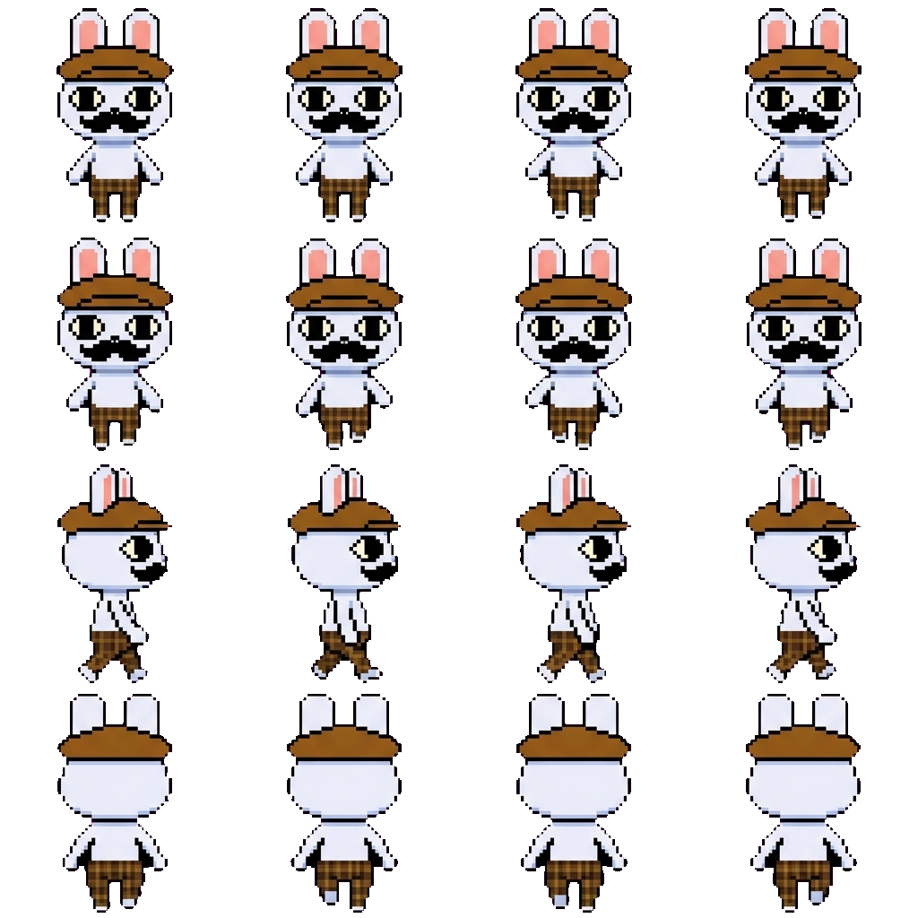 Barney movement sprite