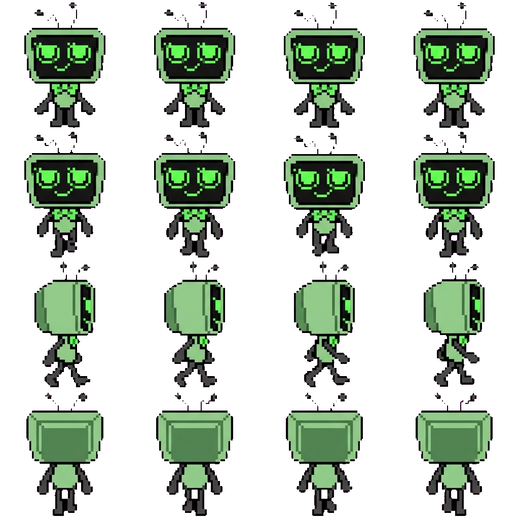 Vee movement sprite