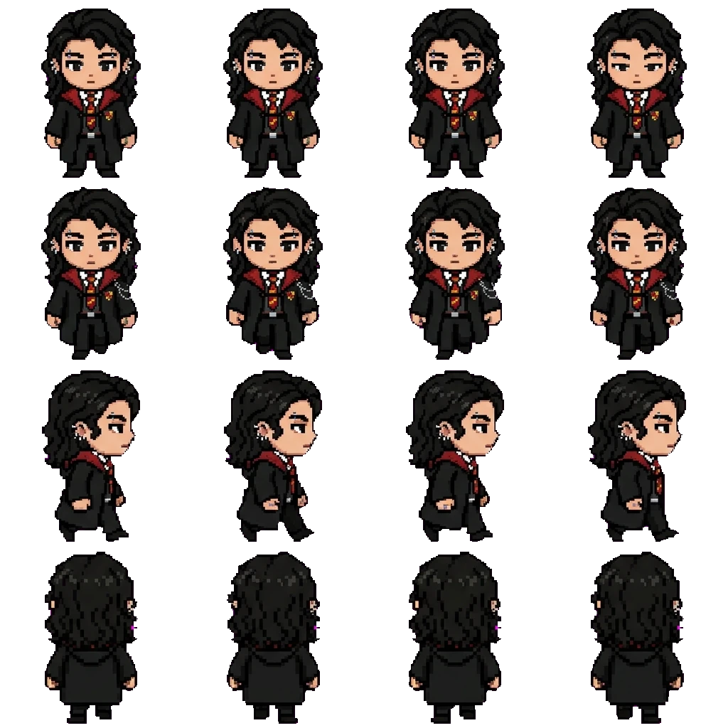 Sirius Black movement sprite