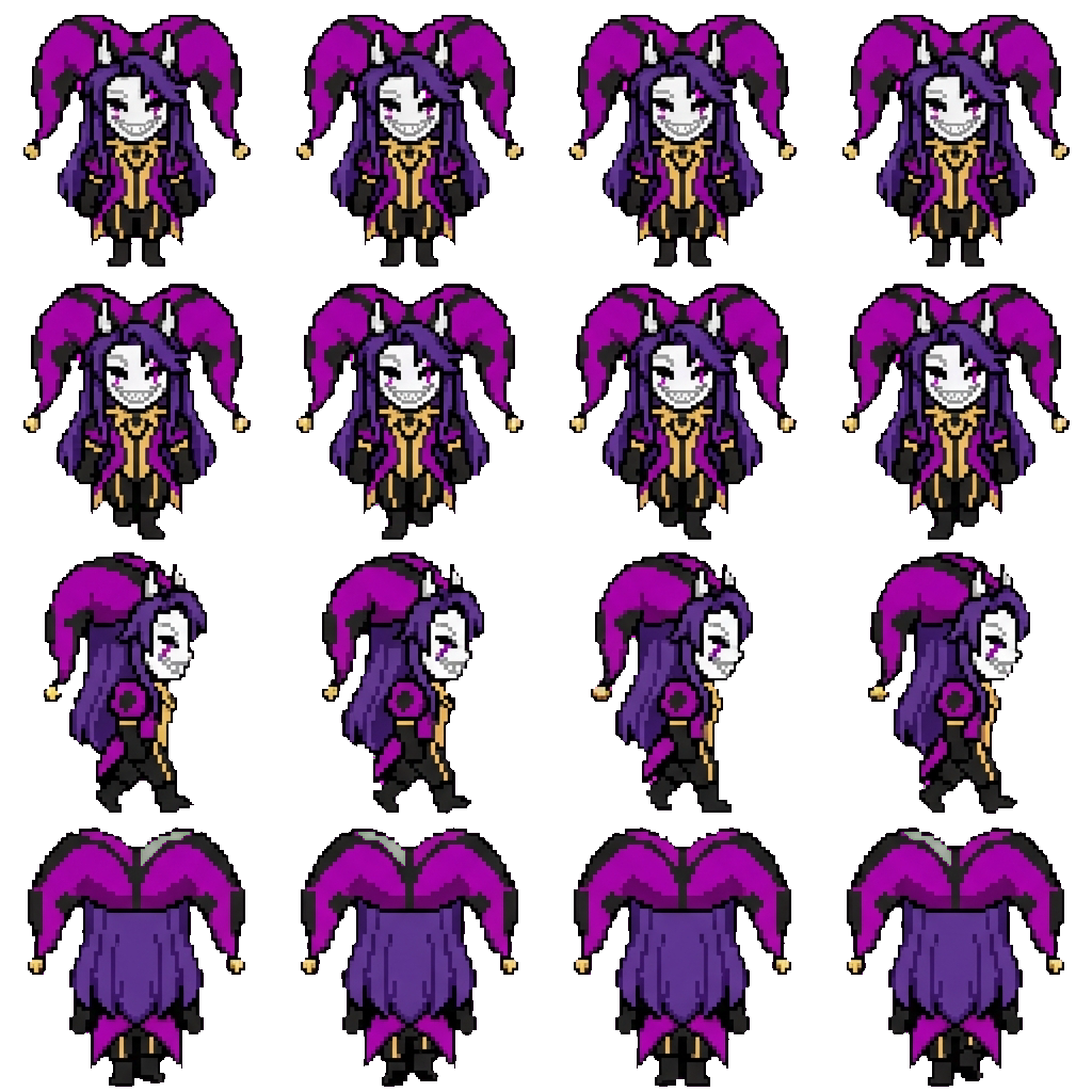 Jester movement sprite