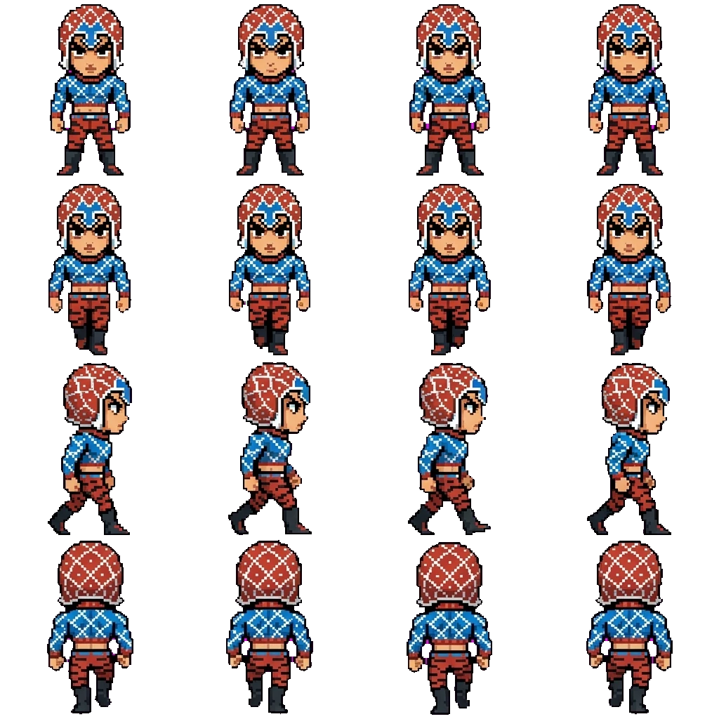 Mista movement sprite
