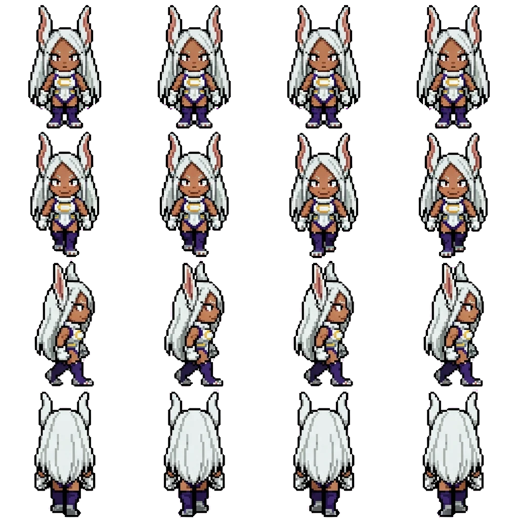 Mirko movement sprite