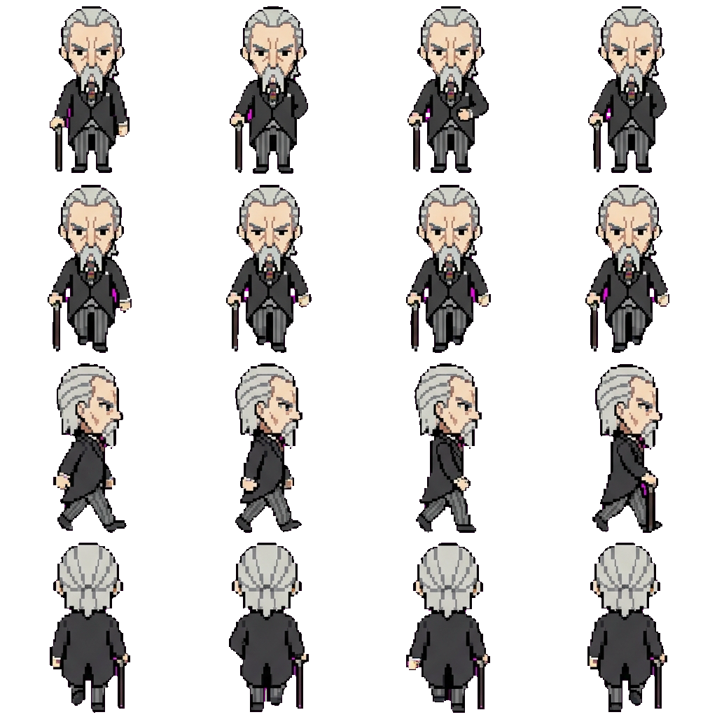 Mr. Henderson movement sprite