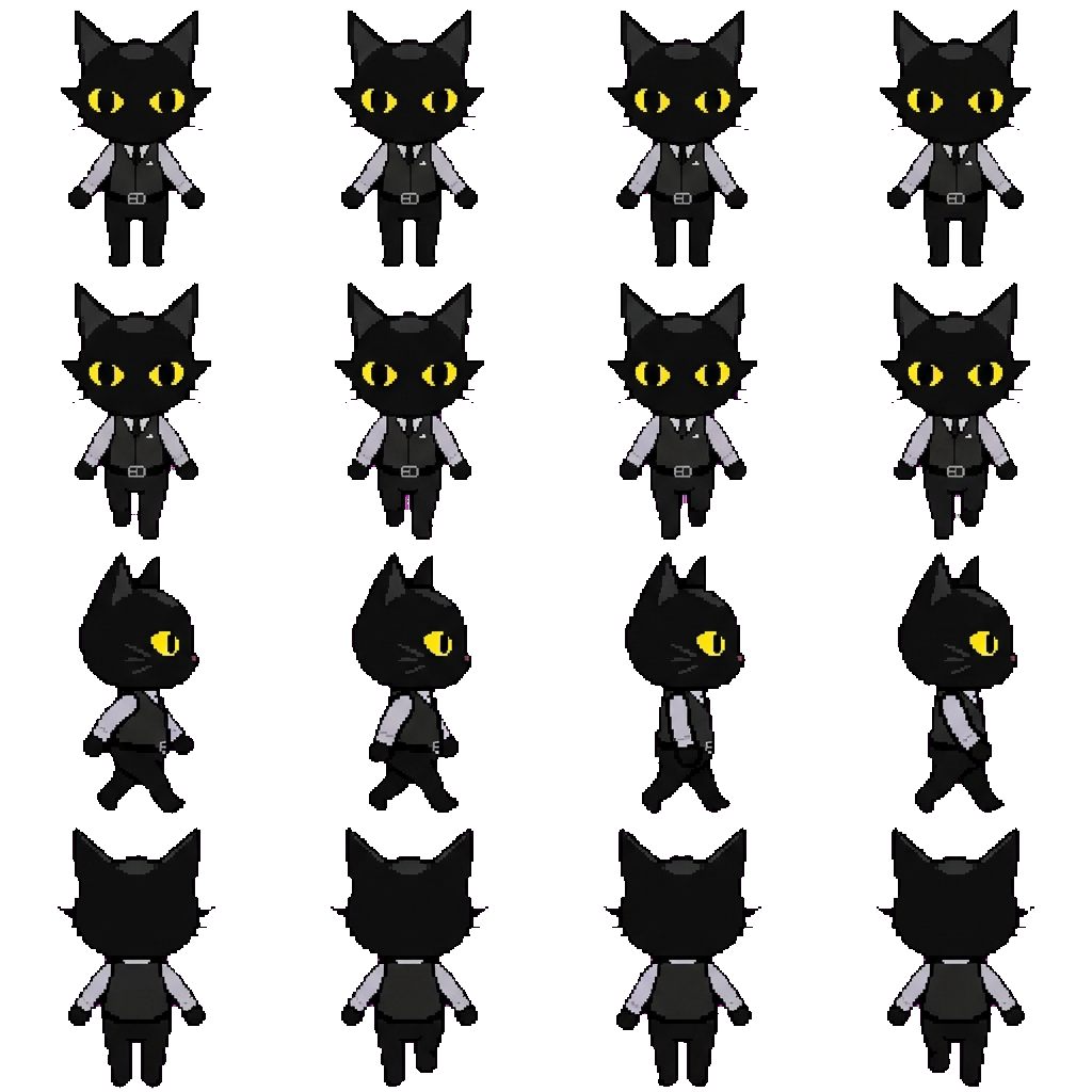 secret agent movement sprite