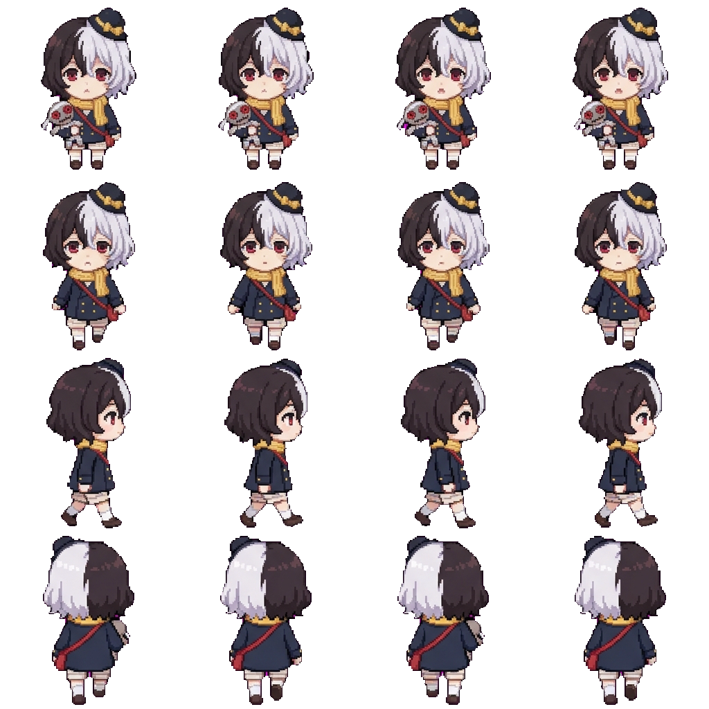 Yumeno kyosaku movement sprite