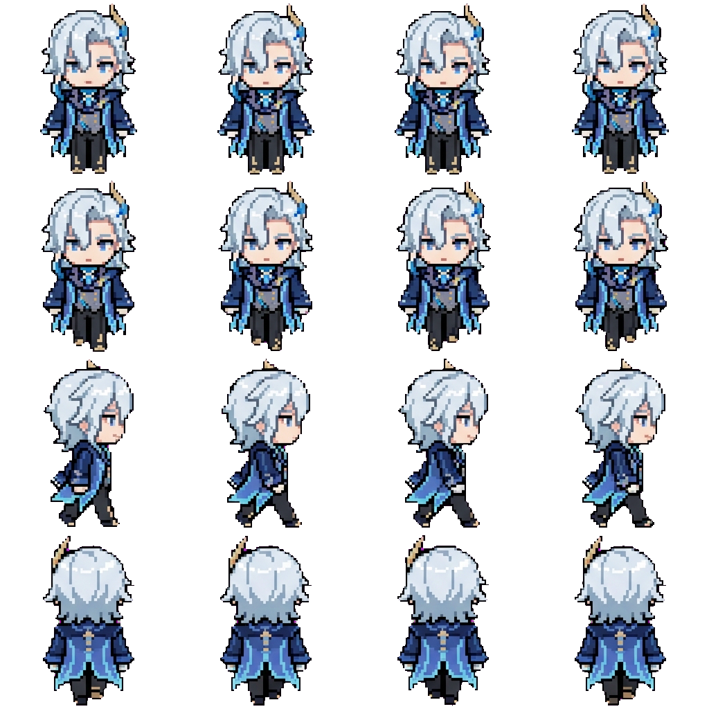Neuvillette movement sprite
