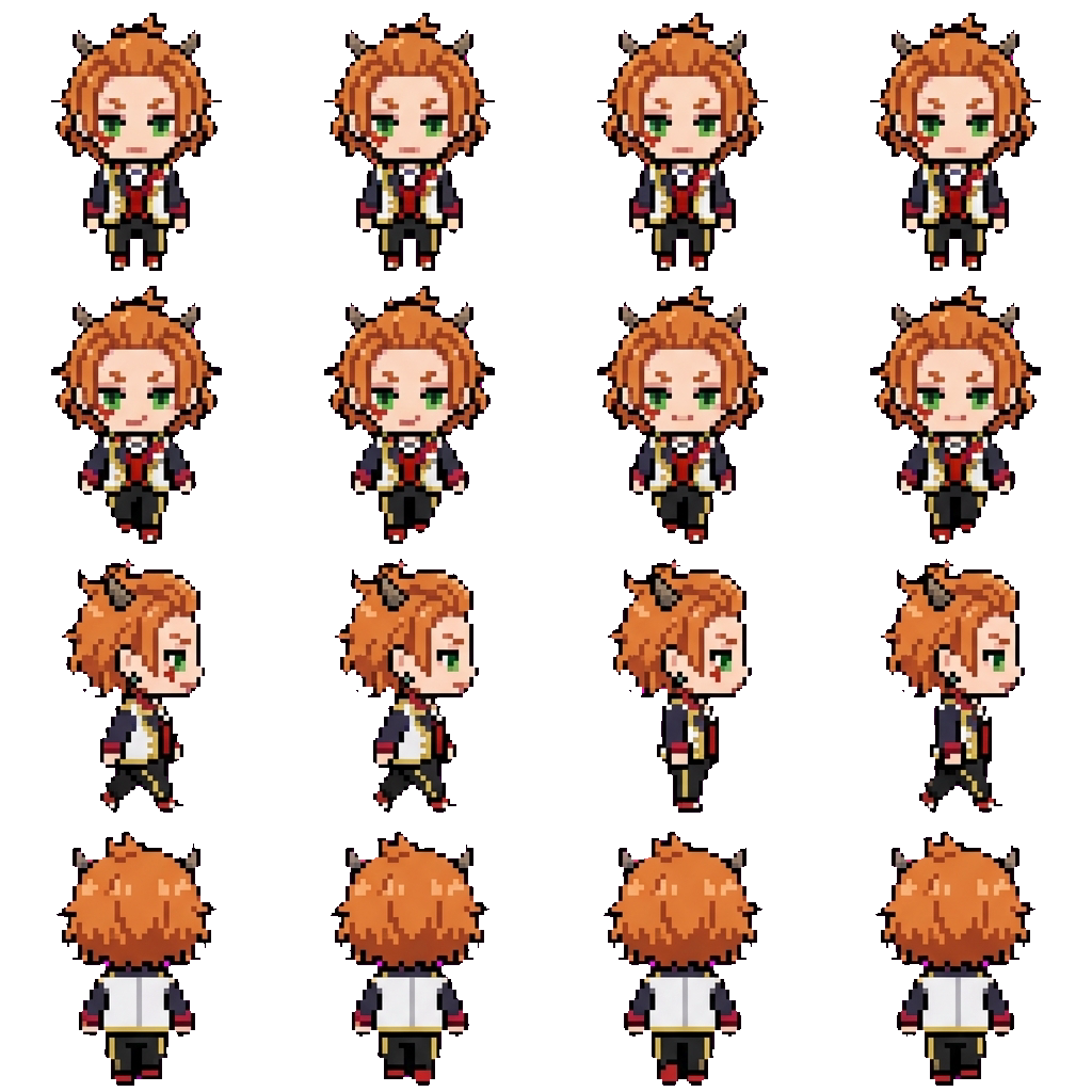 Cater diamond movement sprite