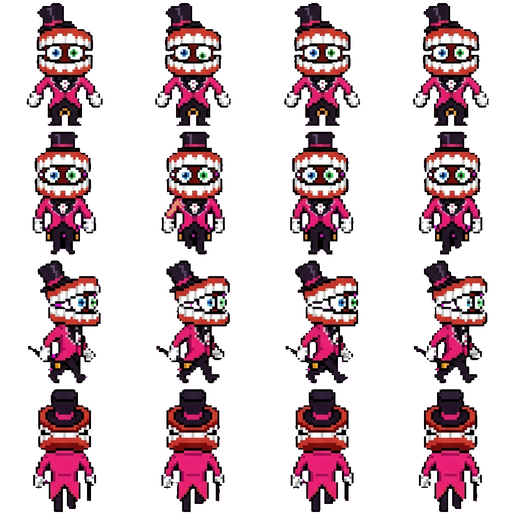 Caine movement sprite