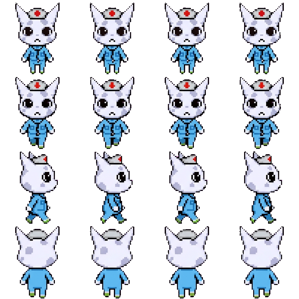 Head Nurse movement sprite
