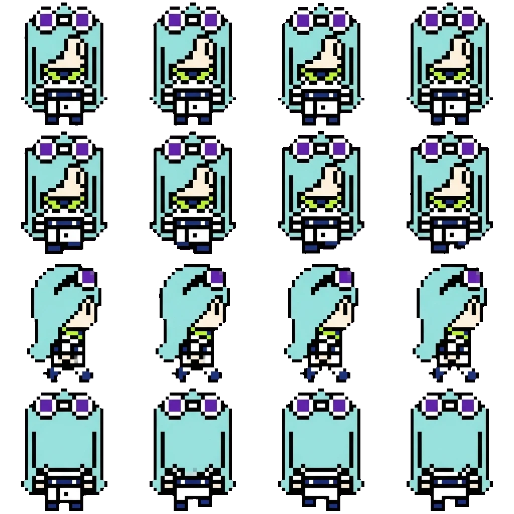 Esther movement sprite