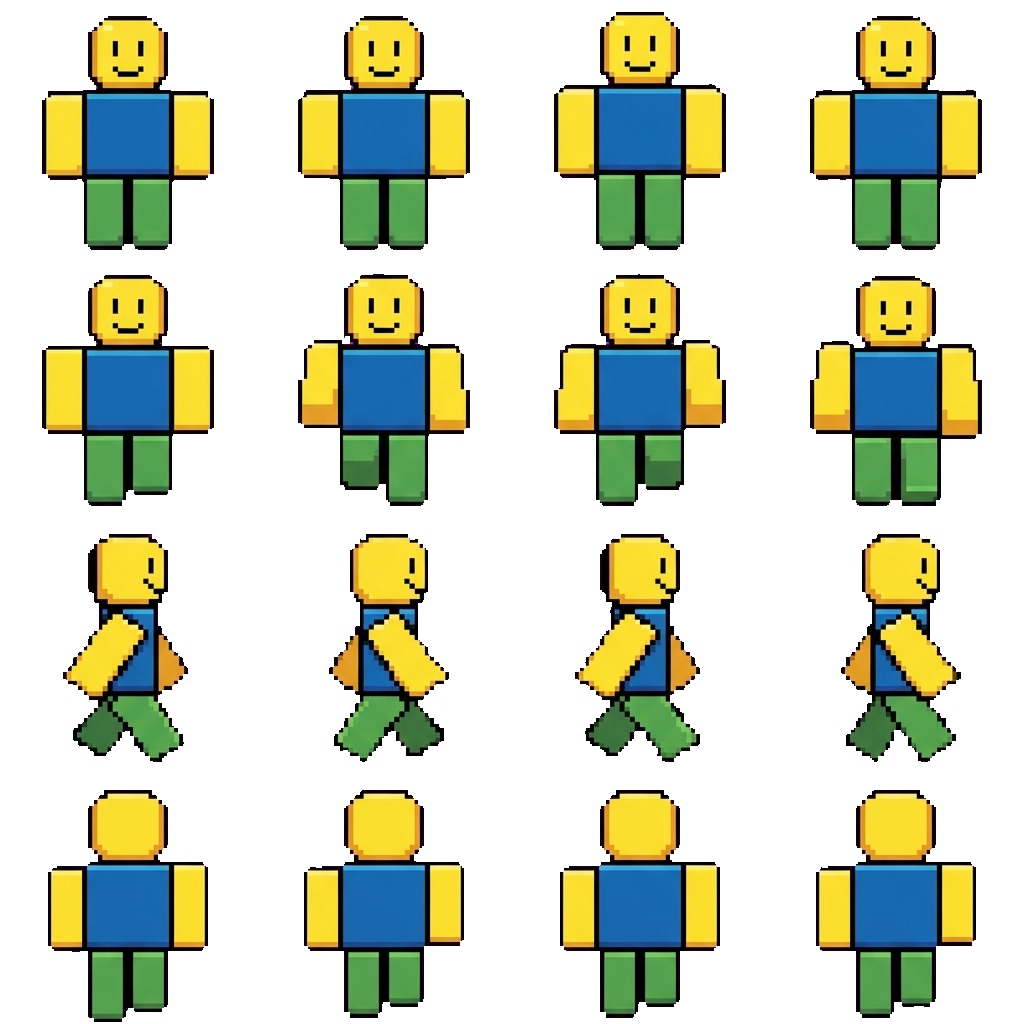 Noob movement sprite
