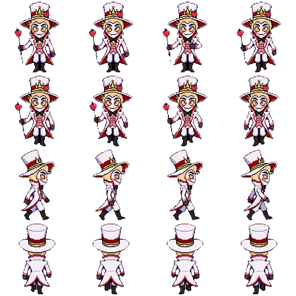 Lucifer Morningstar movement sprite