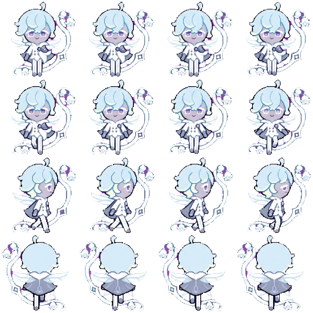 Silverbell movement sprite