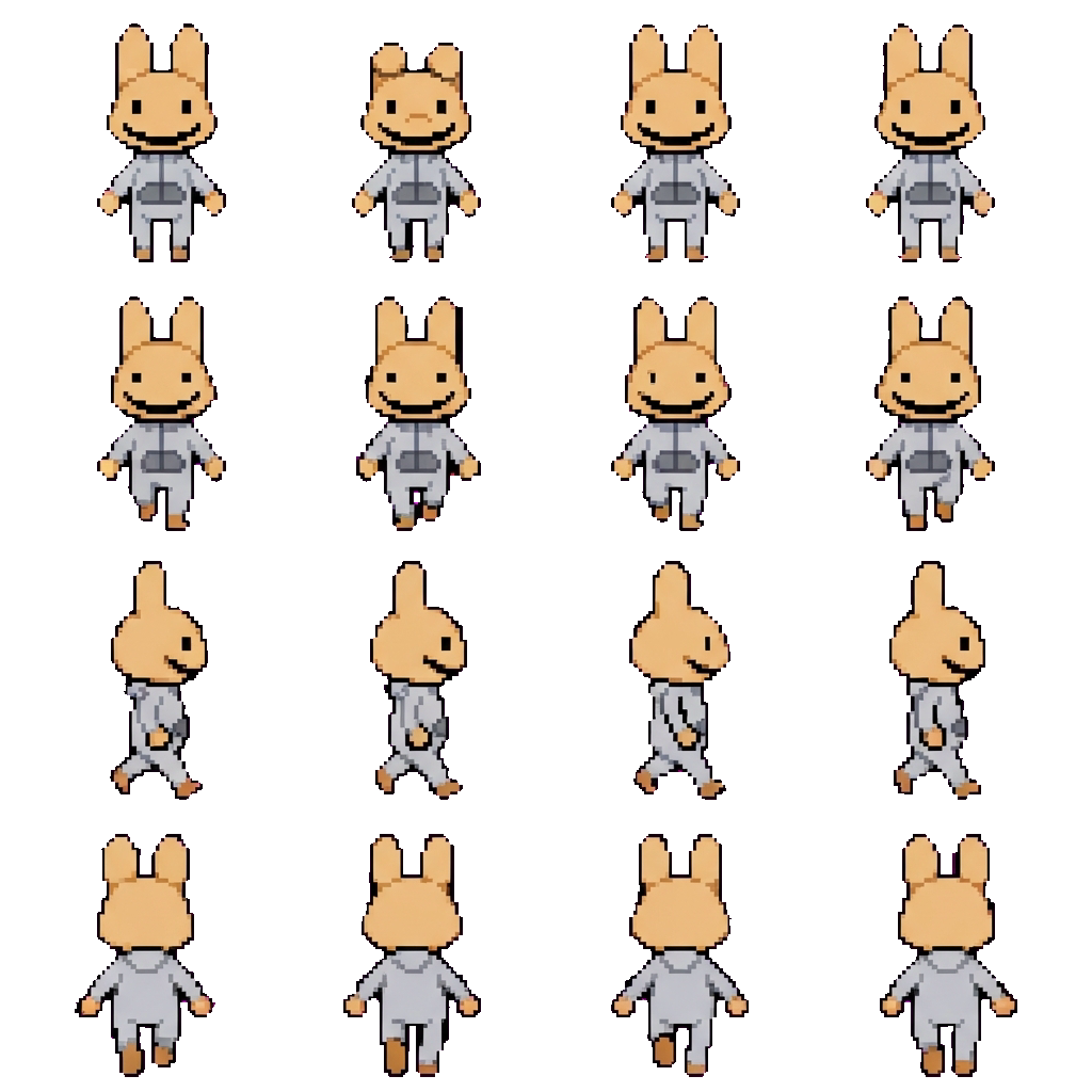 Intern movement sprite