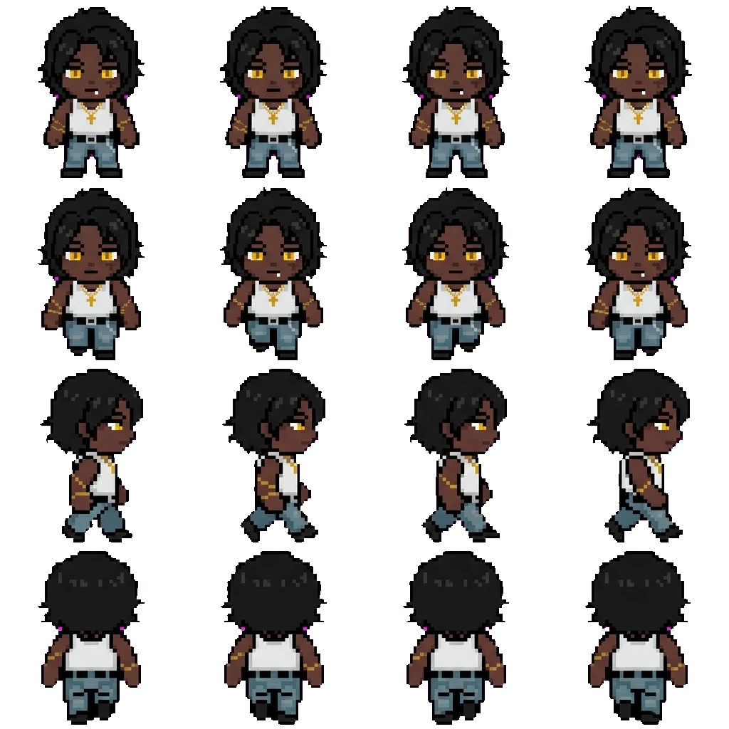 Zayn movement sprite