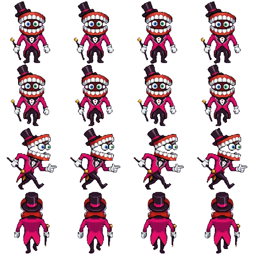Caine movement sprite