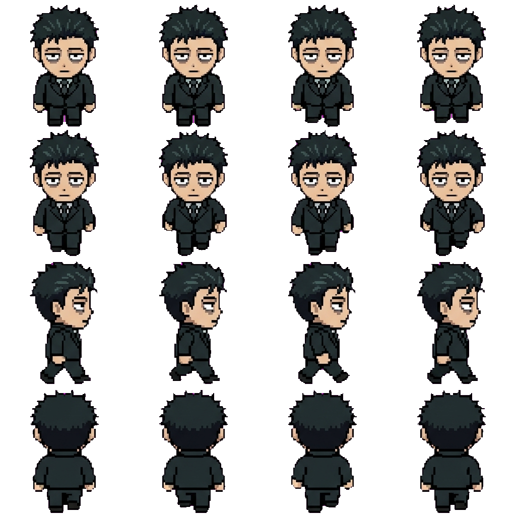 Higuruma Hiromi movement sprite