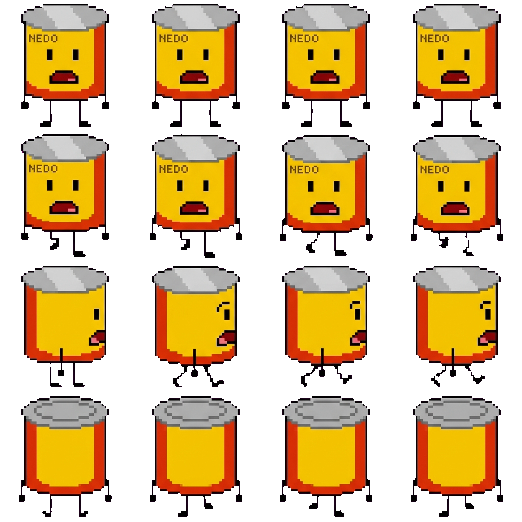 Nedo movement sprite