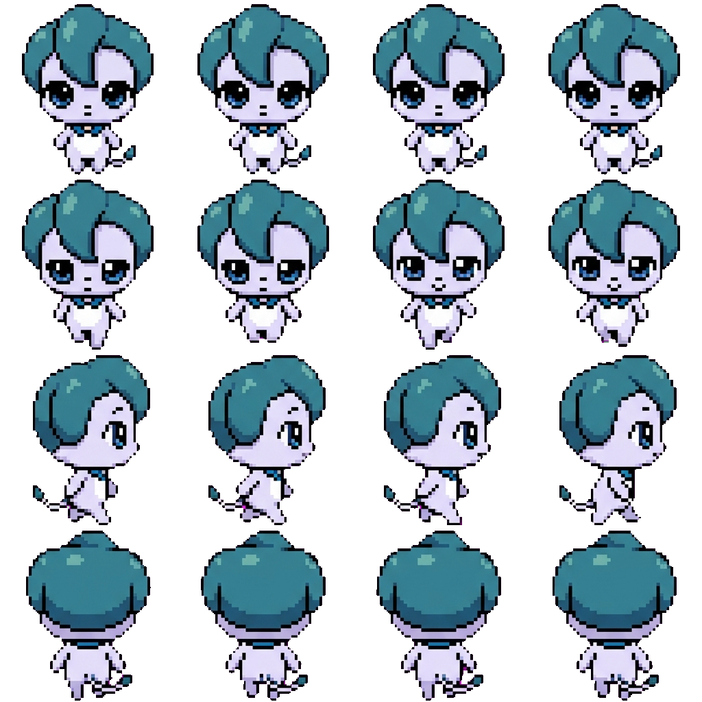 Moseyping movement sprite