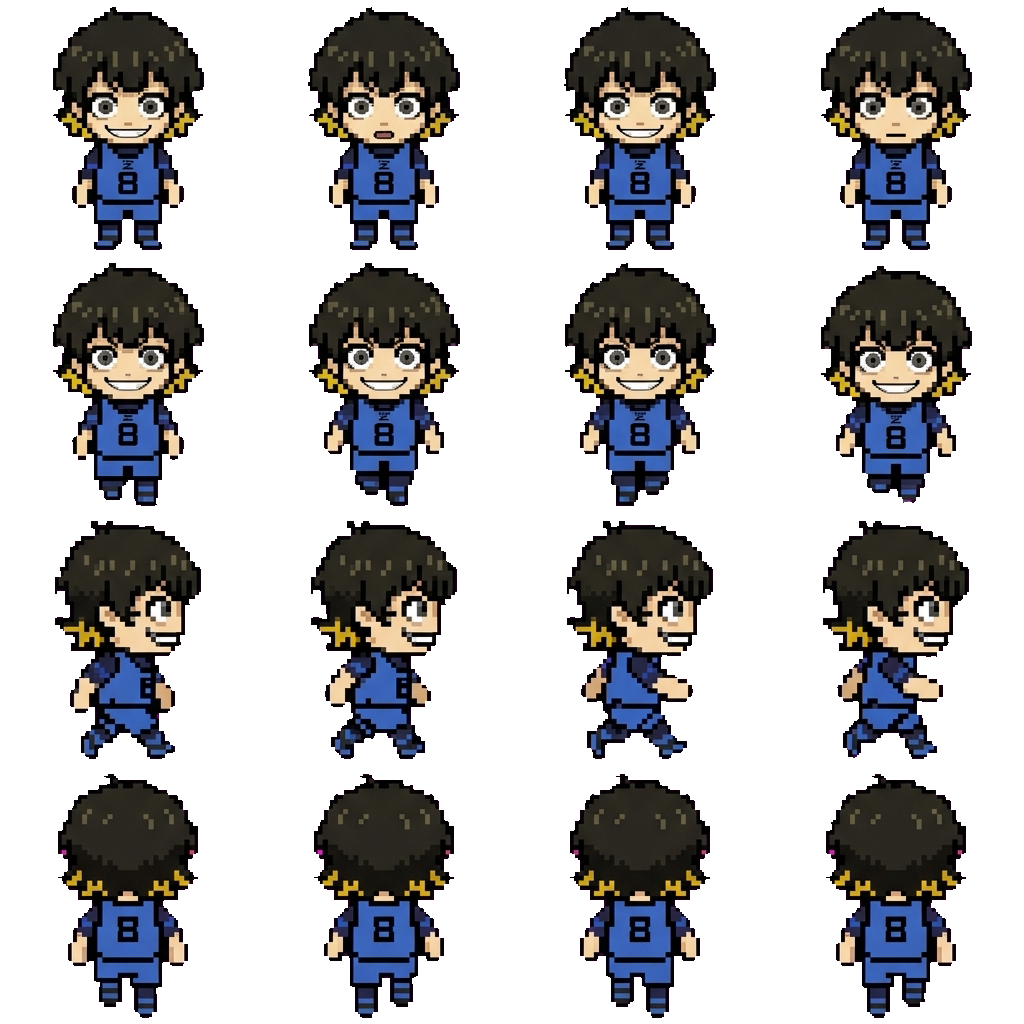 Bachira movement sprite