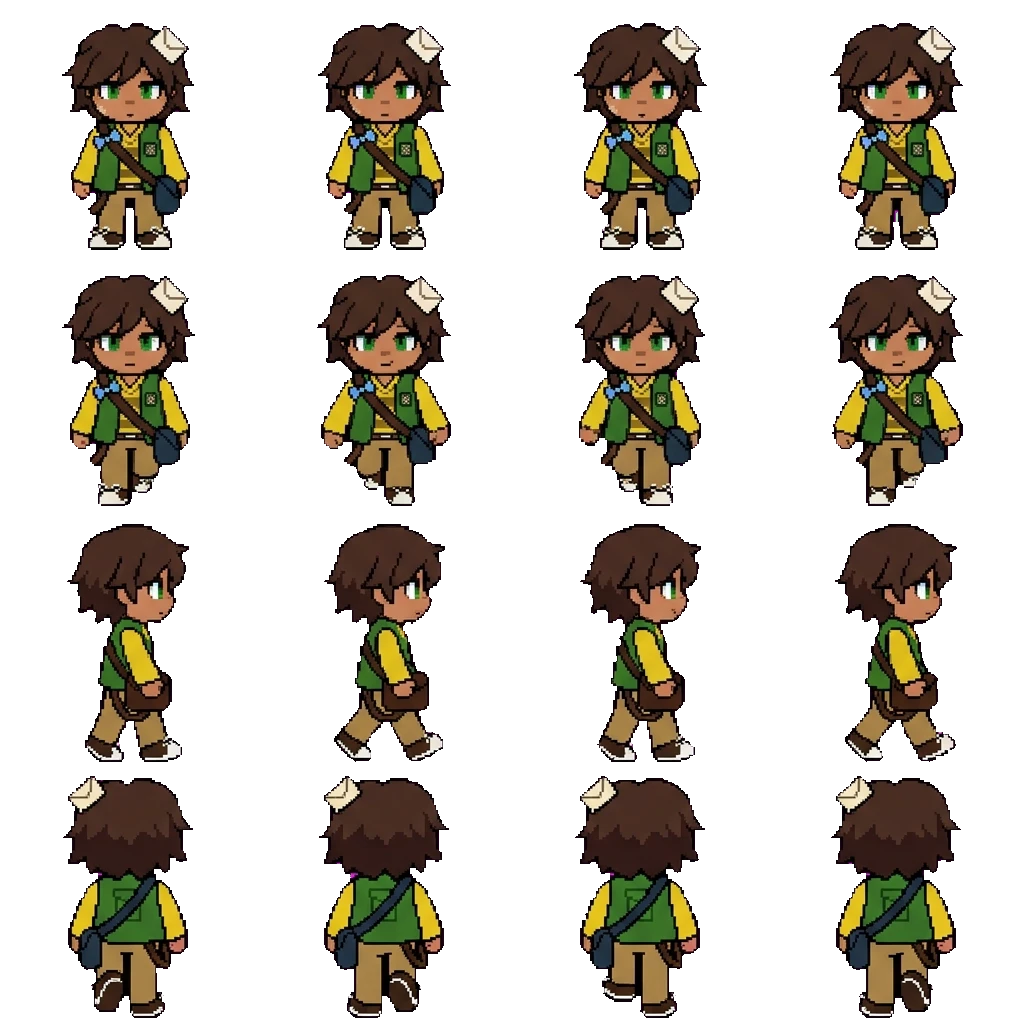 Ron movement sprite