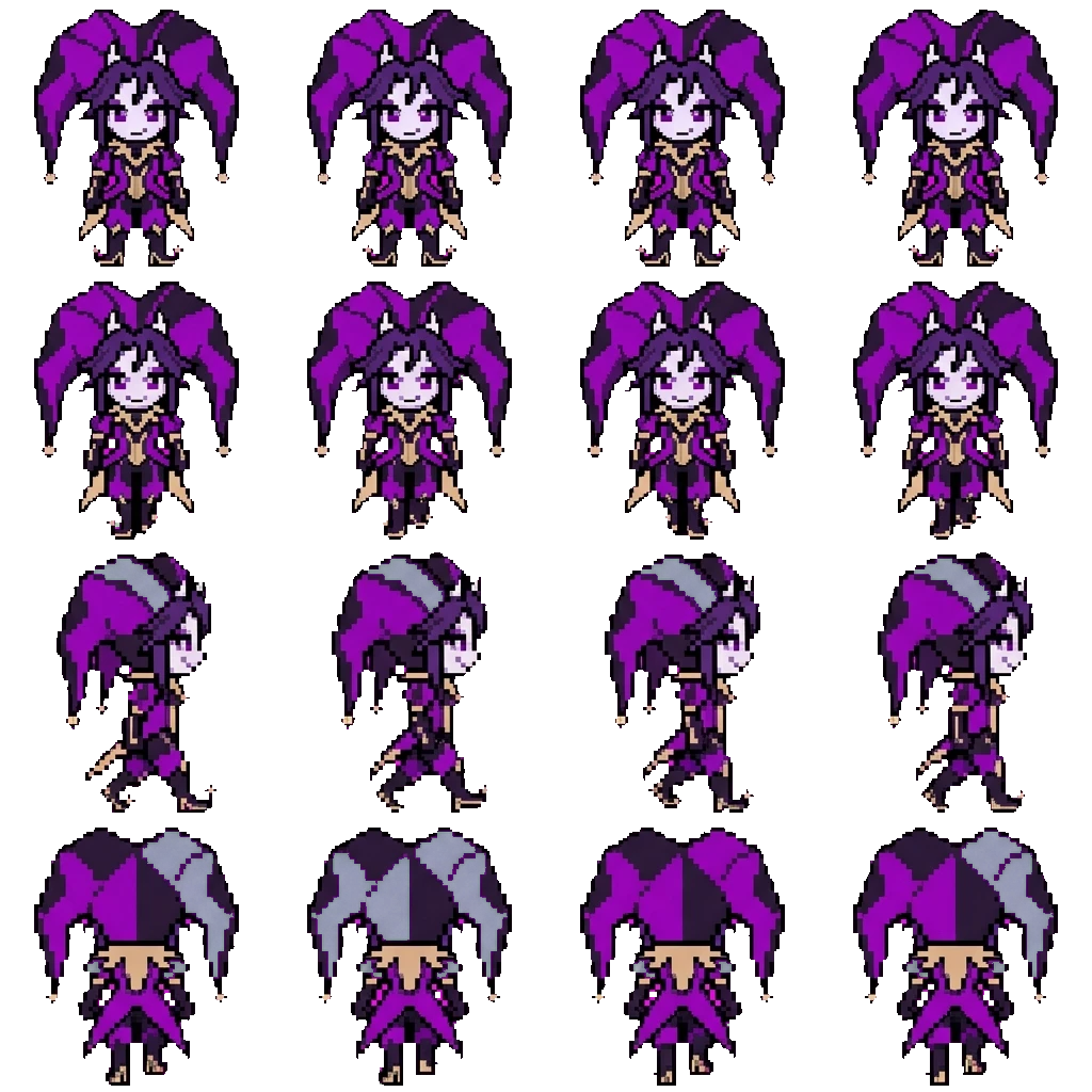 Jester movement sprite