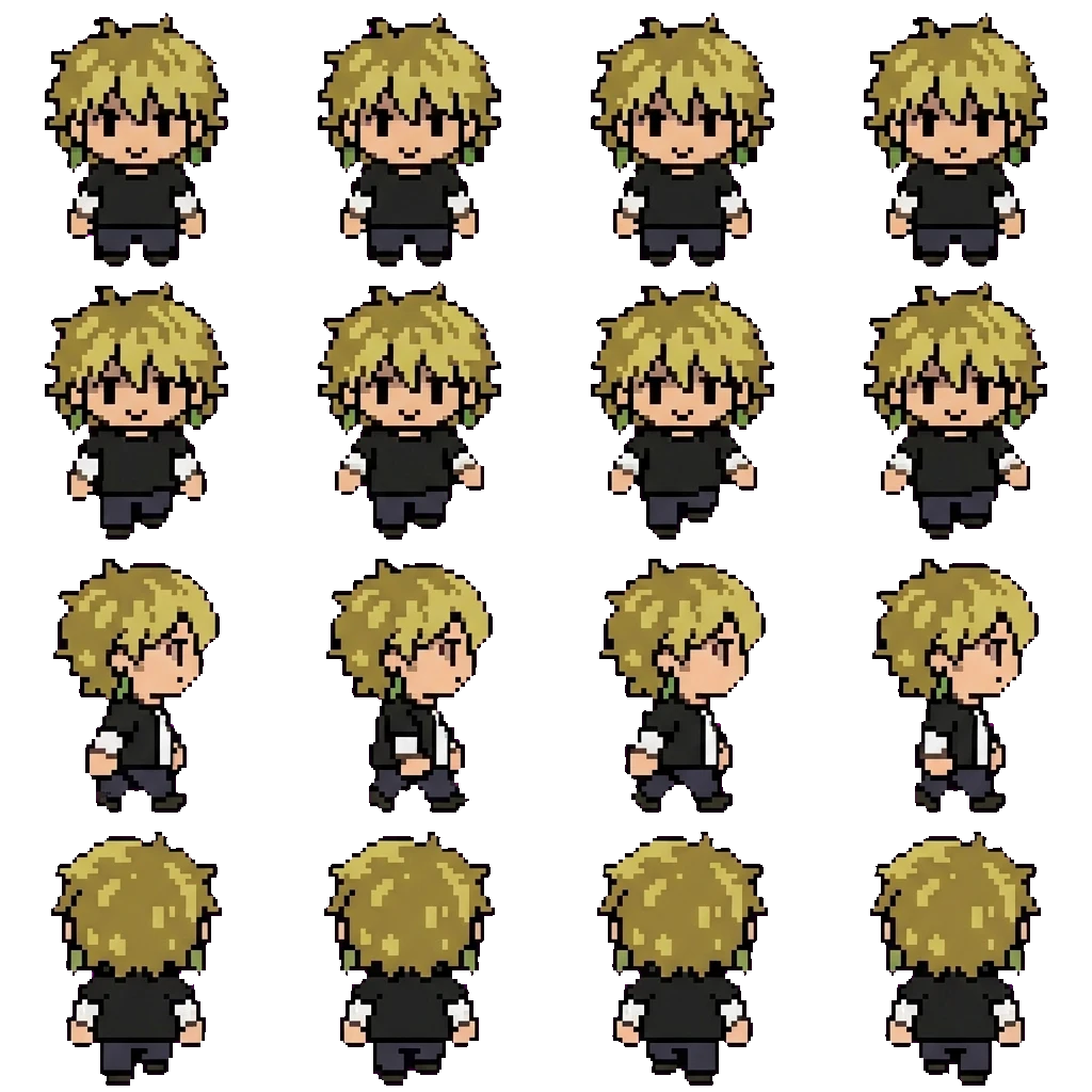 Flea movement sprite