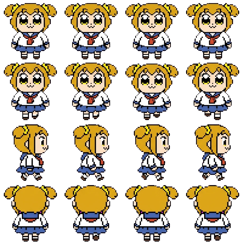 Popuko movement sprite