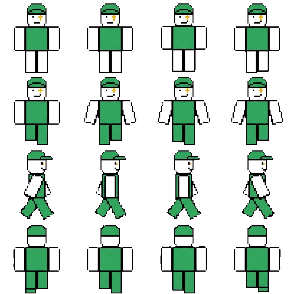 Narcel movement sprite