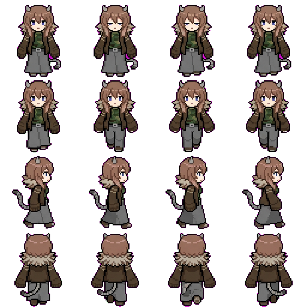 Pumpkin movement sprite