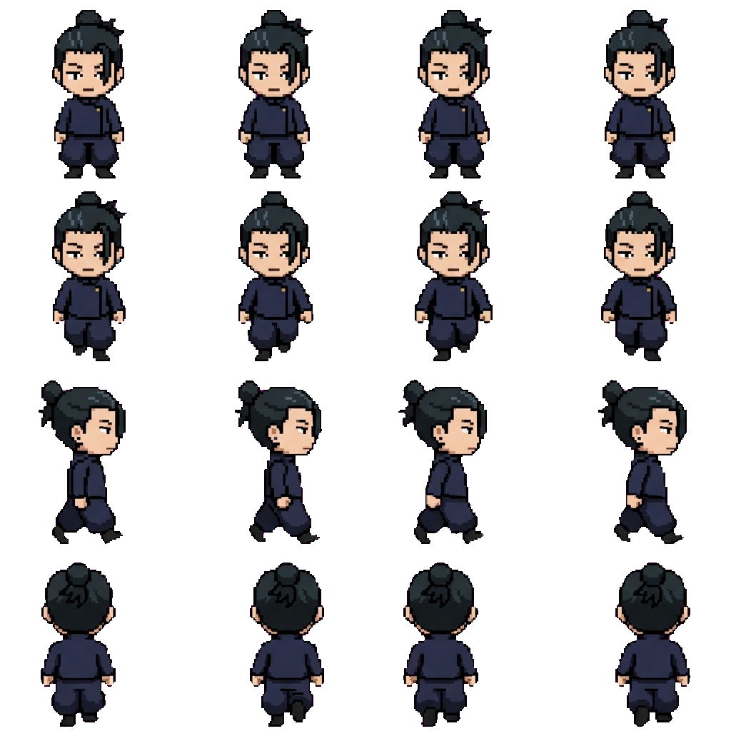 Geto Suguru movement sprite