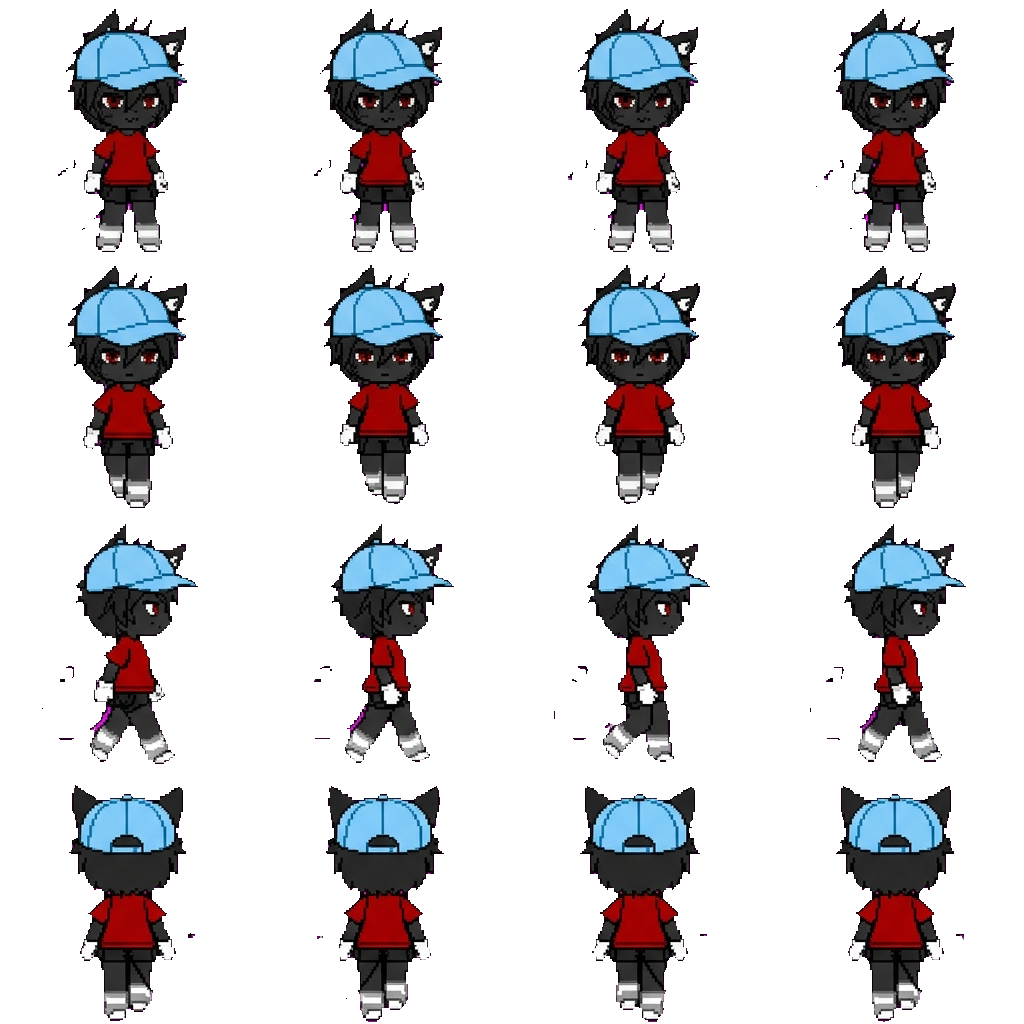 Jack movement sprite