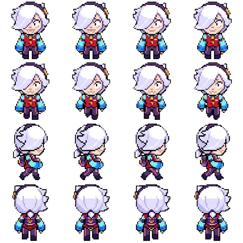 Collette movement sprite
