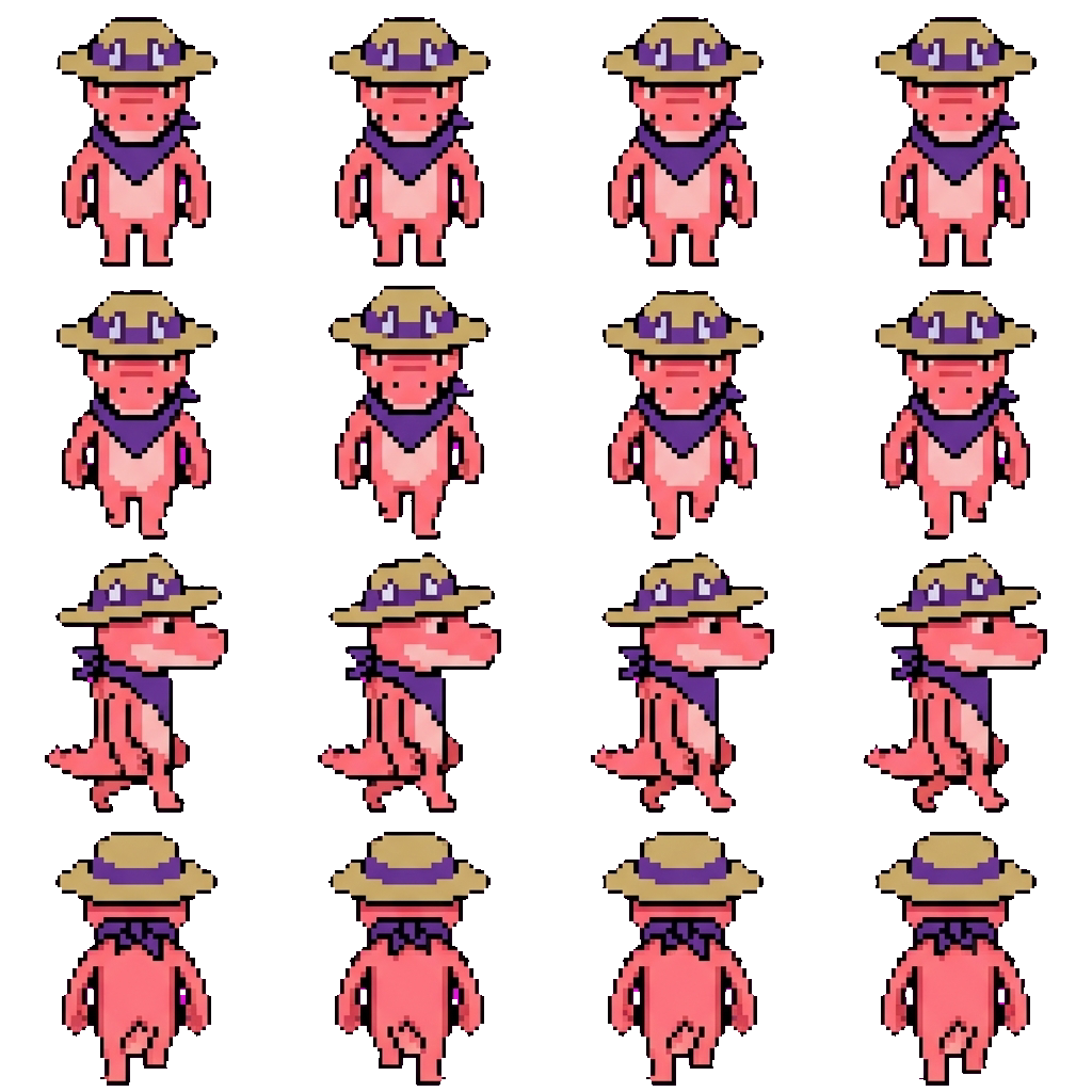 Chad movement sprite