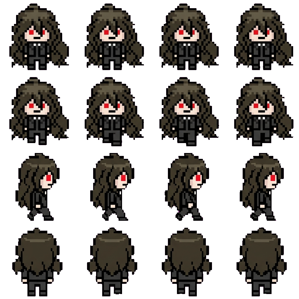 Izuru Kamakura movement sprite