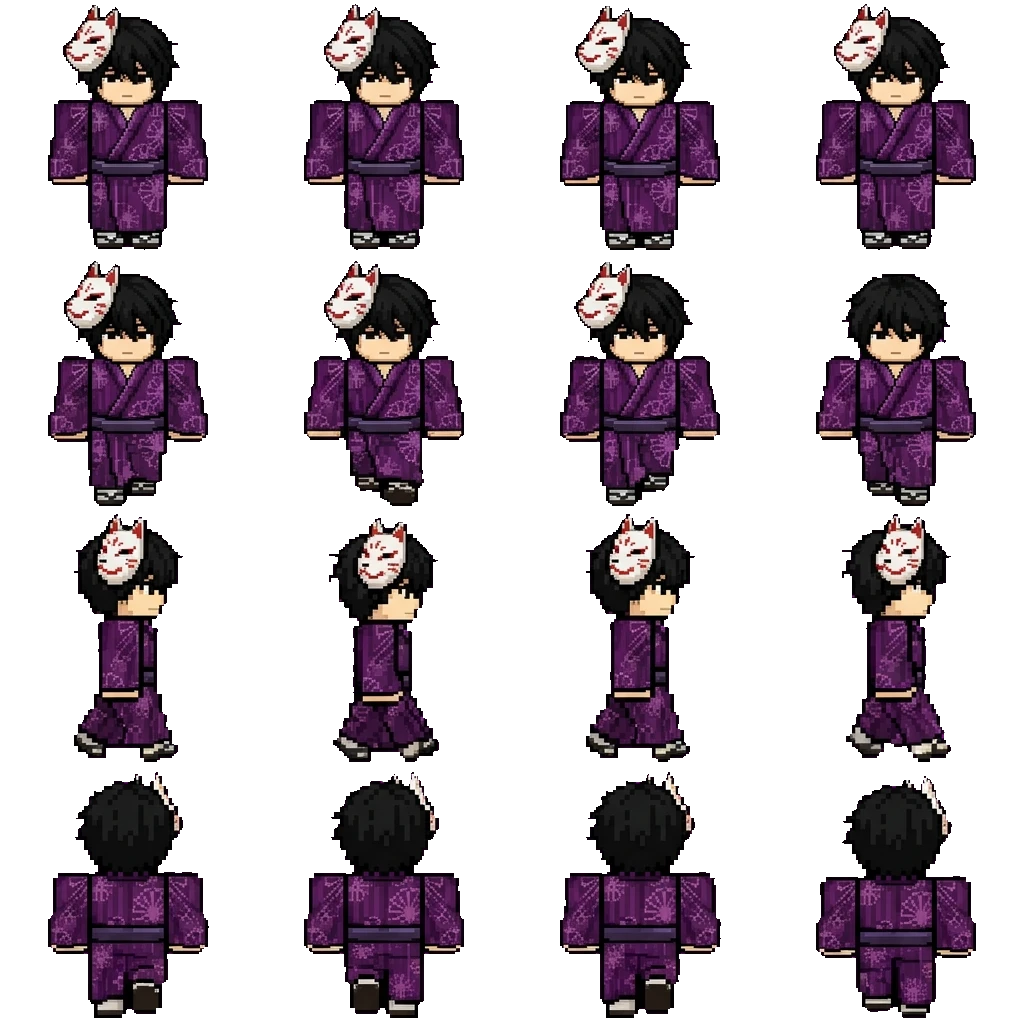 Yuta Okazawa movement sprite
