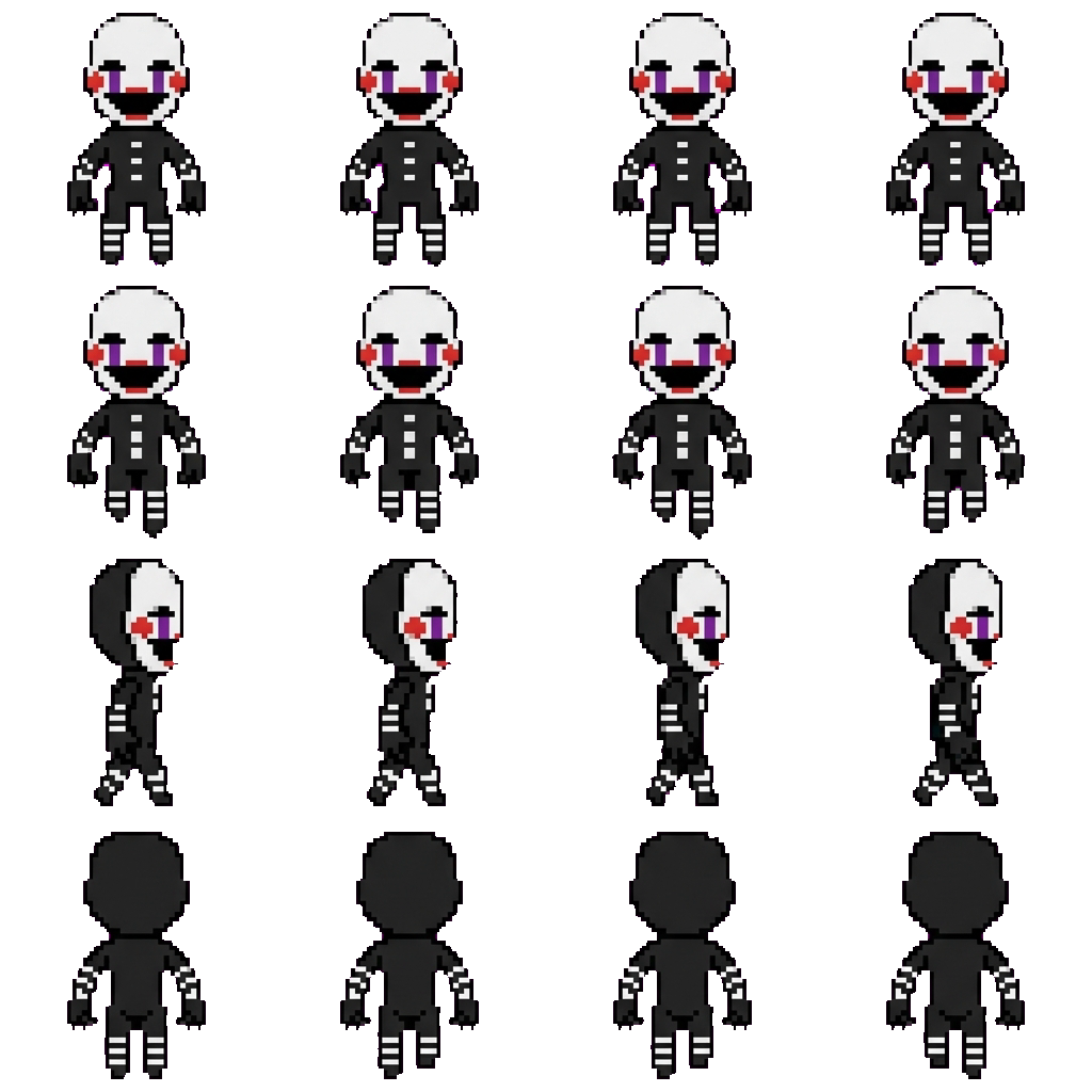 Puppet movement sprite