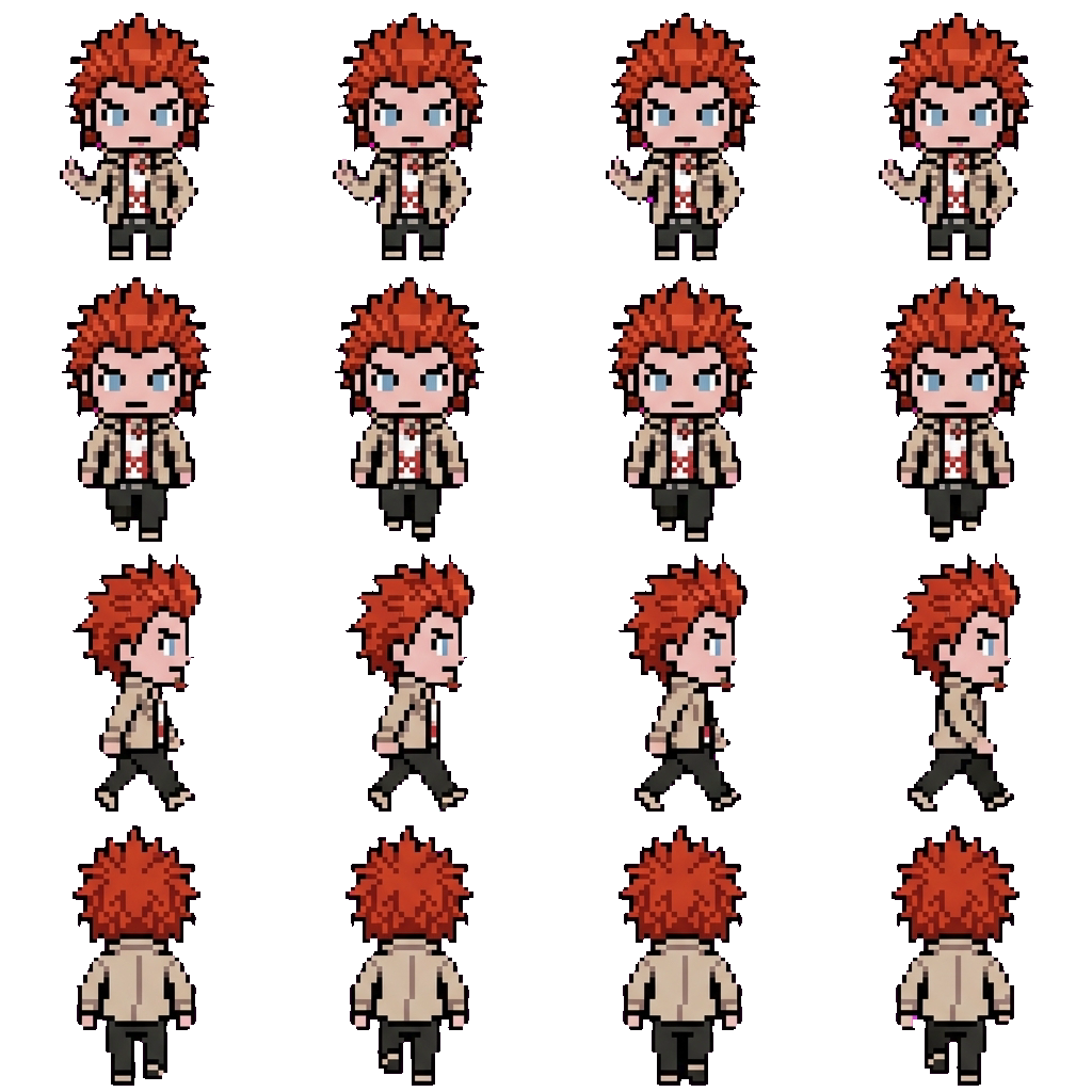 Leon Kuwata movement sprite