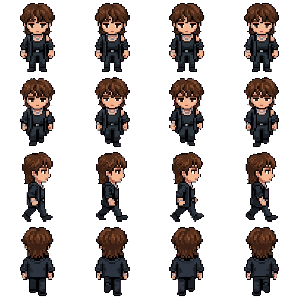 Bangchan movement sprite