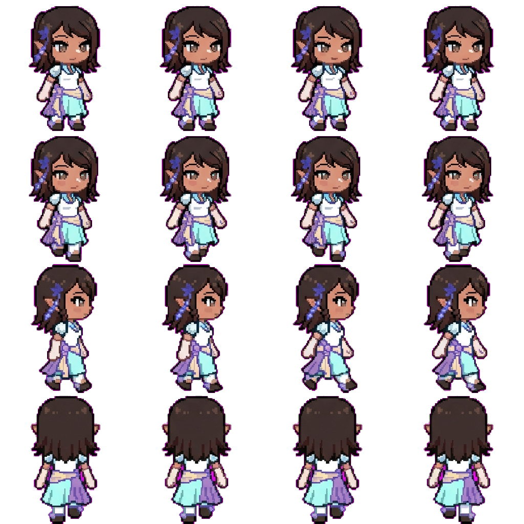 Soleia movement sprite