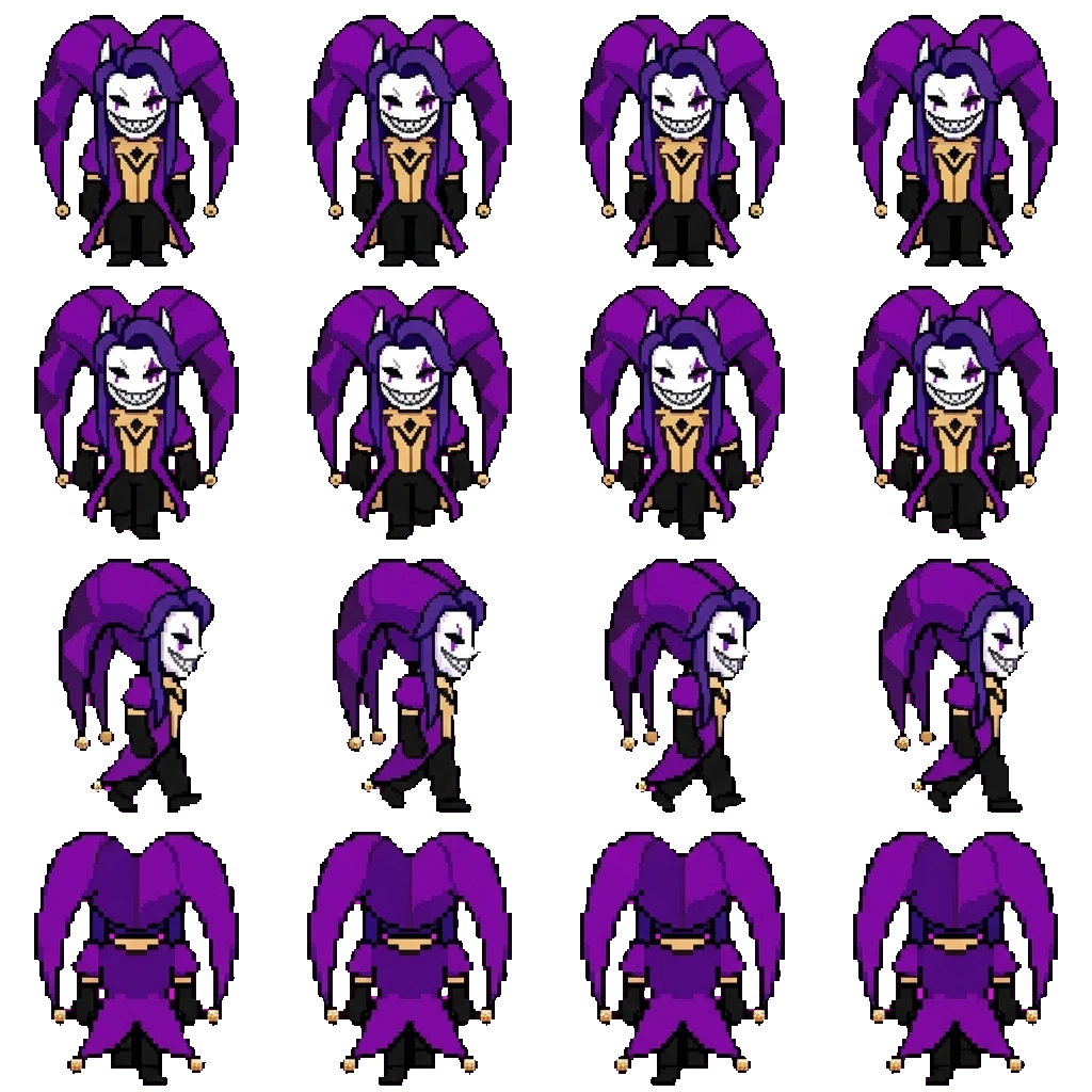 Jester movement sprite