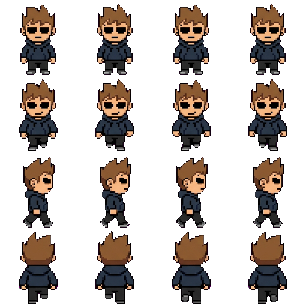 Tom Ridgewell movement sprite