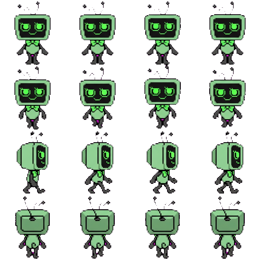 Vee movement sprite