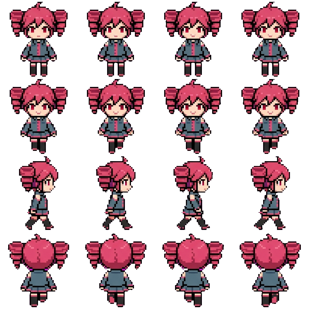 Kasane Teto movement sprite