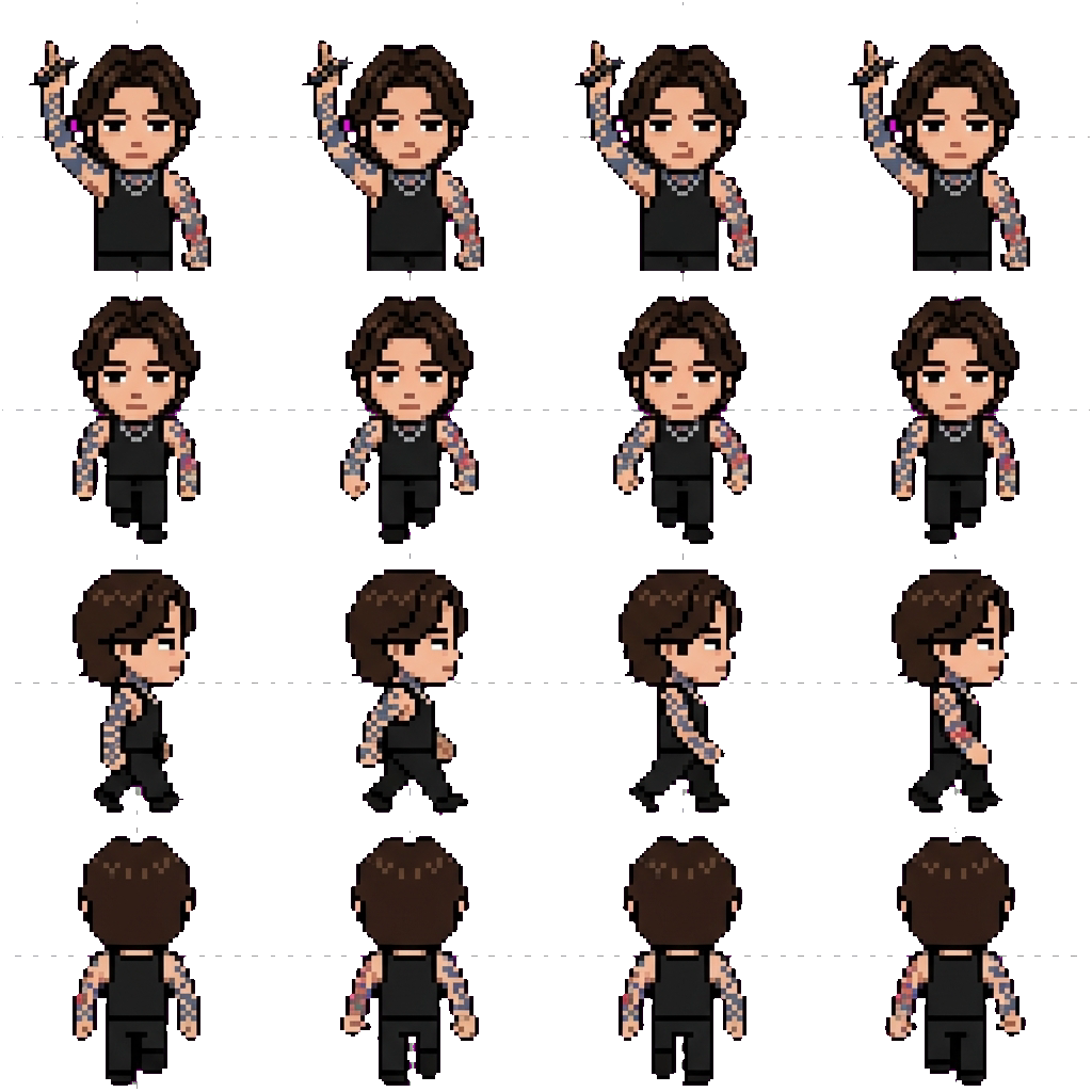 Noah movement sprite