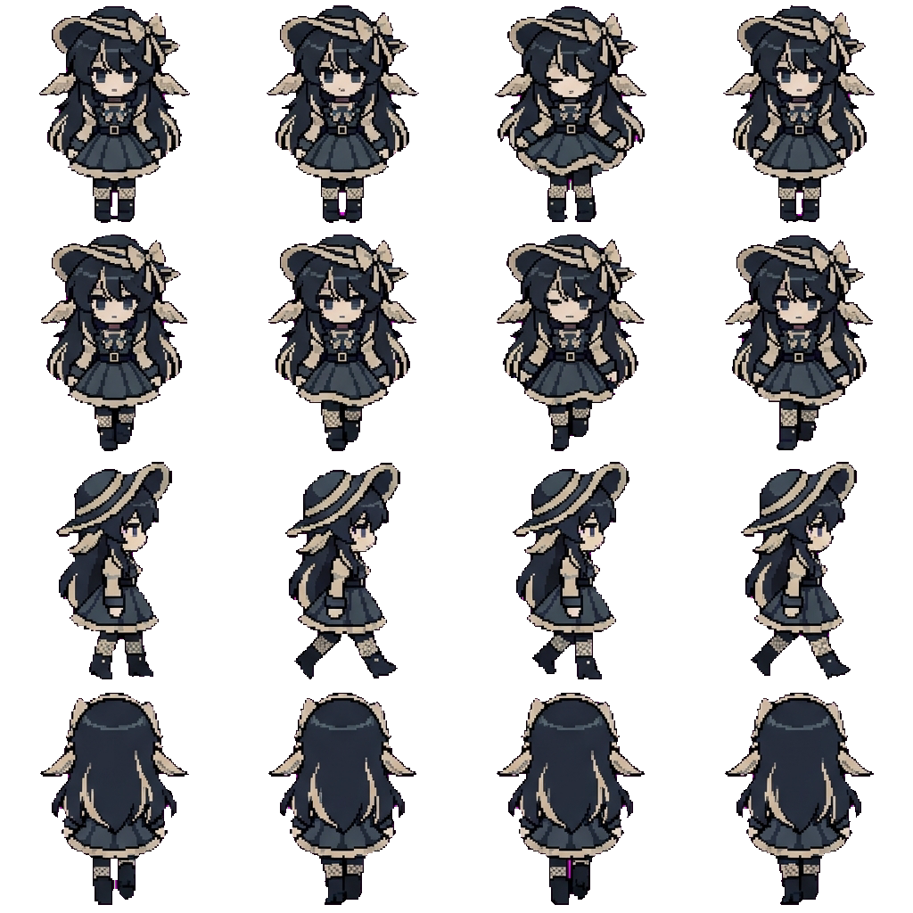 Лара movement sprite