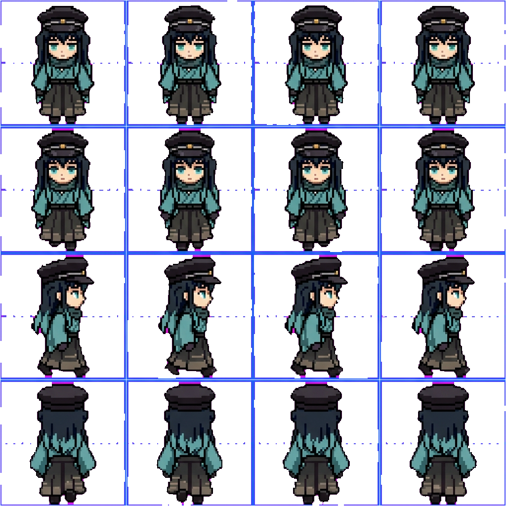 Muichiro Tokito movement sprite