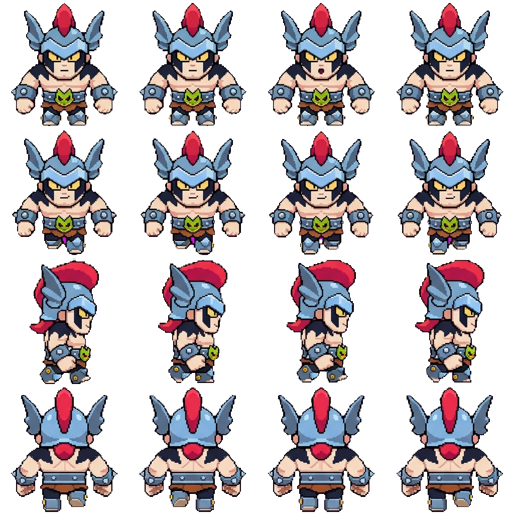 Damian movement sprite