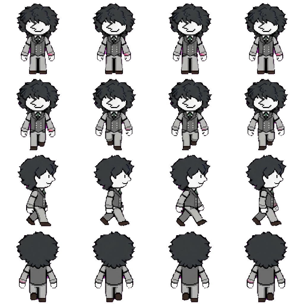 Jack movement sprite